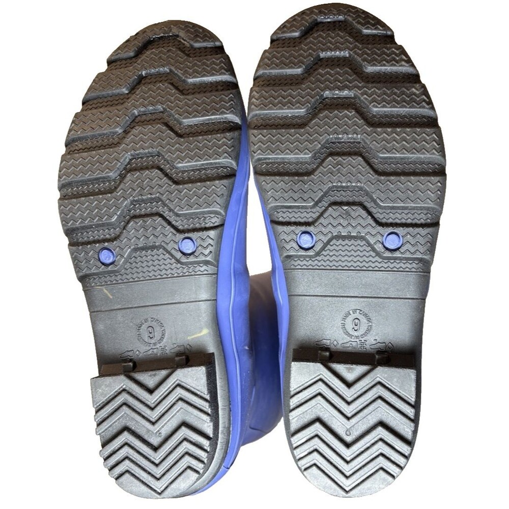 KAMIK Jennifer Womens Sz 9 Tall Waterproof Barn Muck Rain Boots BLUE Worn Once - Picture 6 of 16